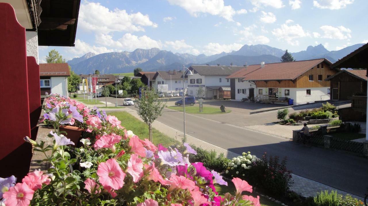 Gaestehaus-Pension Keiss Hopferau Zewnętrze zdjęcie